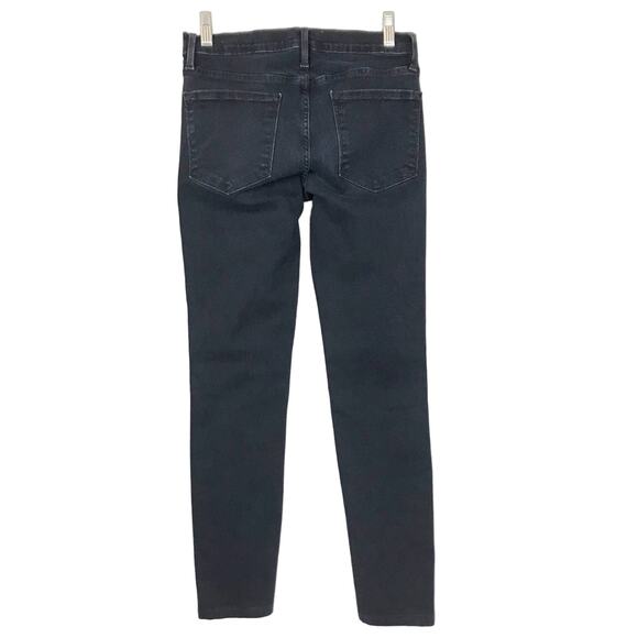 Frame Denim Le Skinny de Jeanne Dark Wash Jeans - Picture 4 of 8
